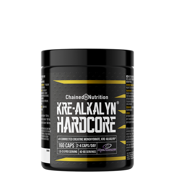Chained Nutrition Kre-Alkalyn Hardcore 160 kapslar 3 st